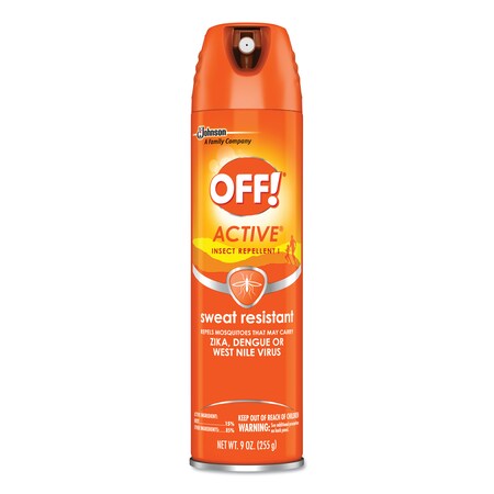 Off ACTIVE Insect Repellent, 6 oz Aerosol, PK12 611079